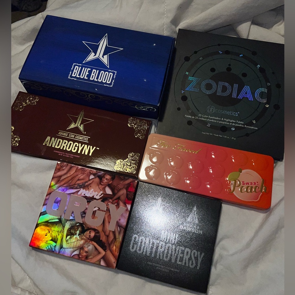 Makeup bundle- Jeffrey star, too faced, bh cosmetics